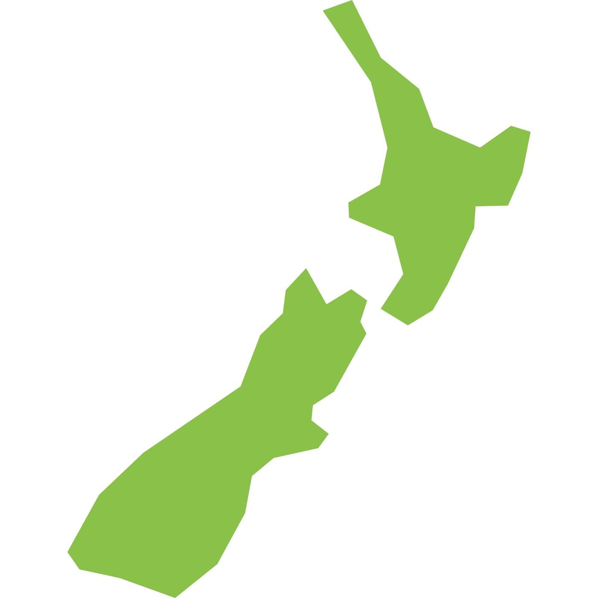 지도 뉴질랜드 png